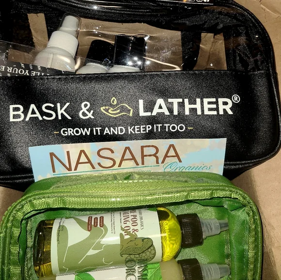 ✨ Luxury Hair Care Travel Bundle | Bask & Lather + Nasara Organics | New ✨ - Picture 6 of 6